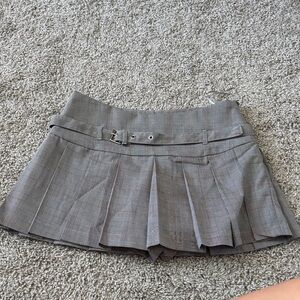 Emerson Lang Plaid Skirt